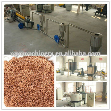 Wood Plastic Composite Production Line PP/PE WPC granulating production line